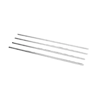 Cornici Esterne Finestrini Acciaio Inox (4 pz) Peugeot 307 2001-2008 foto 3