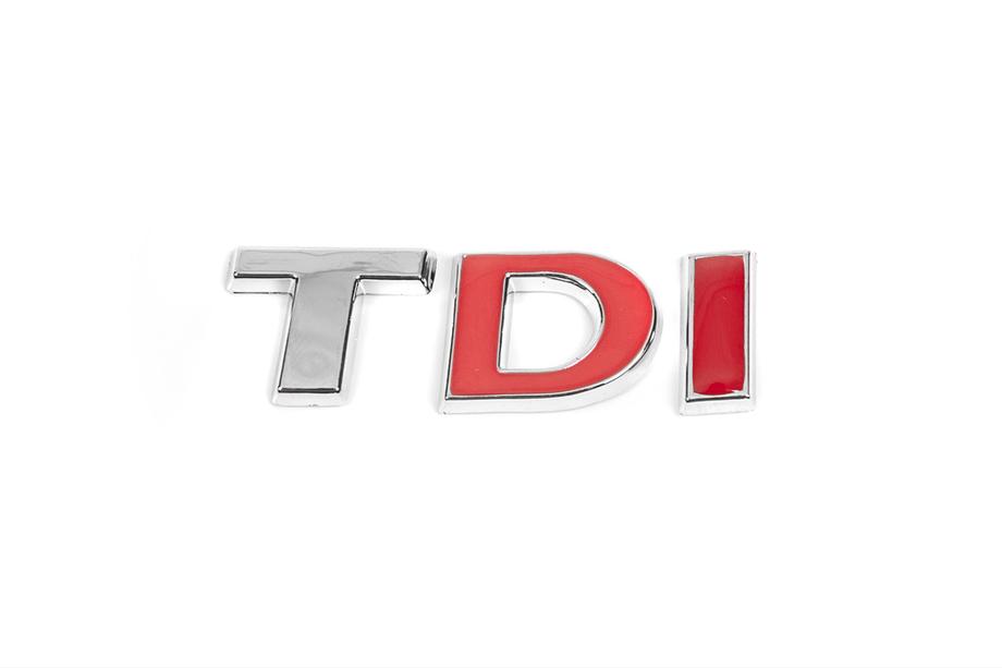 Volkswagen Passat B8 2015-2023 Badge TDI (stile originale) Tutto Cromo Foto 3