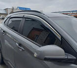 Hyundai Kona 2017-2023 Deflettori finestrini con profilo cromato (4 pz, Niken) foto 1
