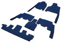 Chrysler Voyager 2001-2007 Tappetini (3 file, EVA, blu) foto 2