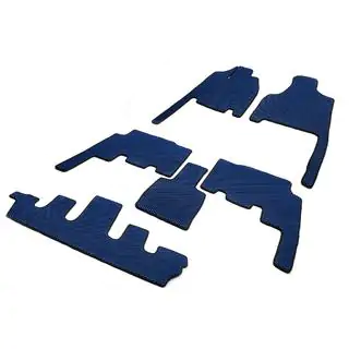 Tappetini (3 file, EVA, blu) Chrysler Voyager 2001-2007 foto 2