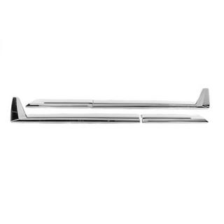Modanature Porte F-Sport Bianco+Cromo (4 pz, ABS) foto 3