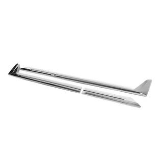 Modanature Porte F-Sport Bianco+Cromo (4 pz, ABS) foto 4