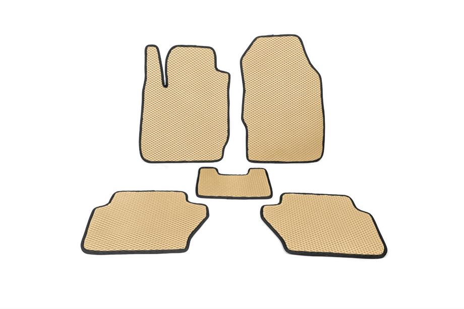 Ford Fiesta 2008-2017 Tappetini EVA (Beige) Image