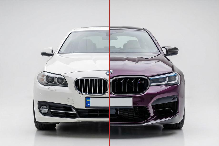 BMW 5 Series F10/F11 2010–2016 Kit carrozzeria facelift per G30 M5 CS 2021 Image