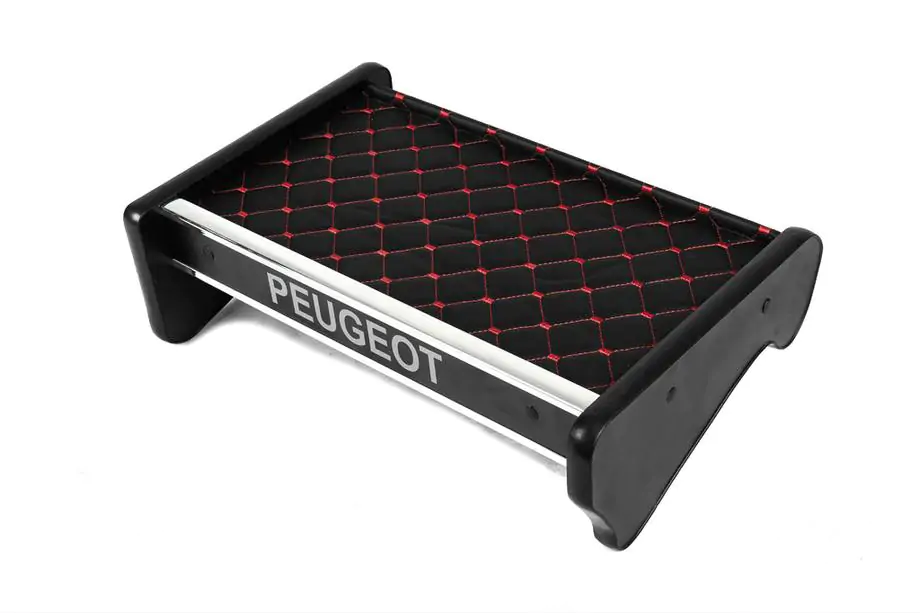 Peugeot Boxer 1994-2006 Mensola cruscotto 1994-1999 (Nero con cuciture rosse) Image