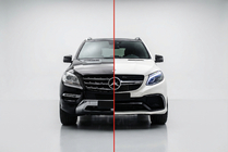 Mercedes GLE/ML class W166 2011-2018 Kit conversione body ML in GLE AMG foto 1