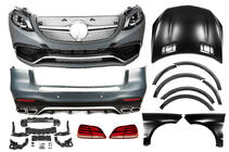 Mercedes GLE/ML class W166 2011-2018 Kit conversione body ML in GLE AMG foto 2