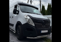 Renault Master 2011-2023 Visiera parabrezza V2 (nero lucido, 5mm) foto 6