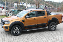 Ford Ranger 2011–2022 Modanature porte EuroCap (4 pz, ABS) foto 5