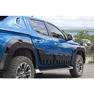 Modanature porte EuroCap (6 pz, ABS) Mitsubishi L200 2015-2024 foto 3