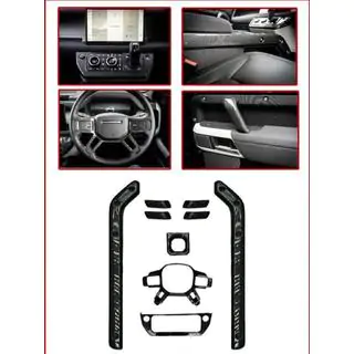 Rivestimenti interni in carbonio Land Rover Defender 2019-