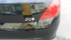 Peugeot 308 2007-2013 Scritta 308 foto 1