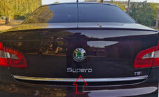 Skoda Superb 2009-2015 Scritta Superb 2009-2013 (170 x 30mm) foto 3