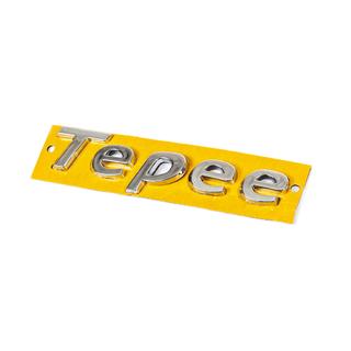 Scritta Tepee (130mm x 25mm) Peugeot Partner Tepee 2008-2018 foto 1
