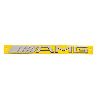 Badge AMG (20cm, ABS, cromo) foto 2