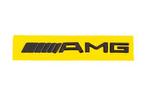 Mercedes-Benz Emblema AMG (20cm, ABS, Nero) foto 2
