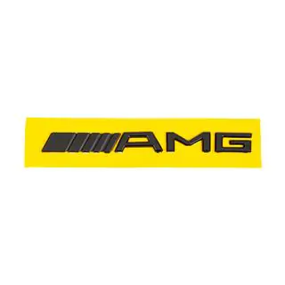 Emblema AMG (20cm, ABS, Nero) foto 2
