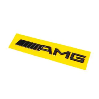 Emblema AMG (20cm, ABS, Nero) foto 1