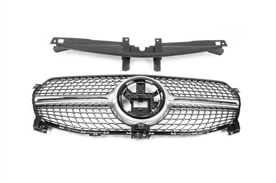 Mercedes GLE coupe C167 2019- Griglia Anteriore Diamond Silver (per Base 2019-2023) Image