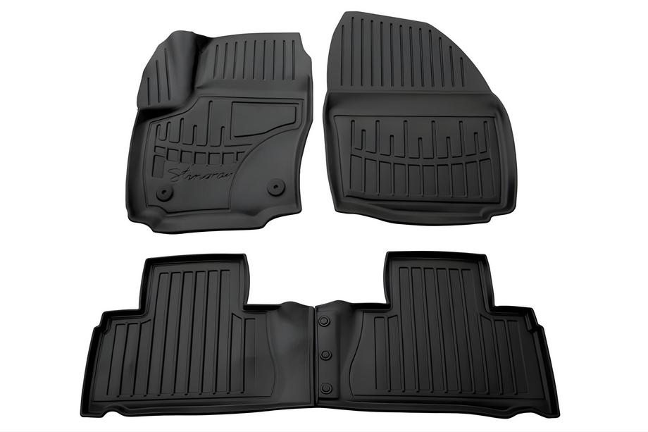Ford Galaxy 2007-2015 Tappetini in Gomma Stingray 3D (2011-2014, 4 pz, Poliuretano, Clip FC2) Foto 1
