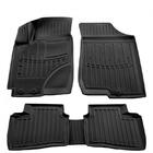 Hyundai Elantra (HD) 2006-2011 Tappetini in gomma Stingray 3D (5 pz, poliuretano) foto 1