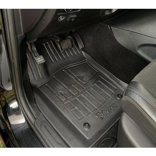 Tappetini in gomma Stingray 3D (5 pz, poliuretano) Jeep Grand Cherokee WK2 2010-2021 foto 1