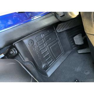 Tappetini Stingray 3D (5D, 5 pz, Poliuretano) Jeep Wrangler 2018- foto 2