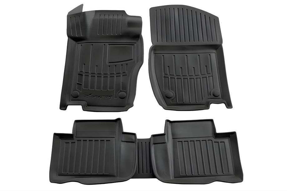 Mercedes ML W164 2005-2011 Tappetini in gomma Stingray 3D (5 pz, poliuretano) Image