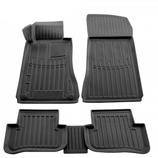 Tappetini in gomma Stingray 3D (5 pz, poliuretano) Mercedes C-class W203 2000-2007