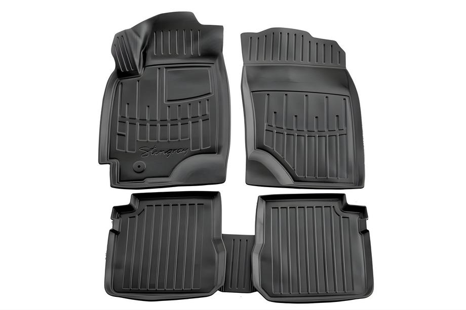 Mitsubishi Outlander 2001-2006 Tappetini in gomma Stingray 3D (2003-2006, 5 pezzi, poliuretano) Image