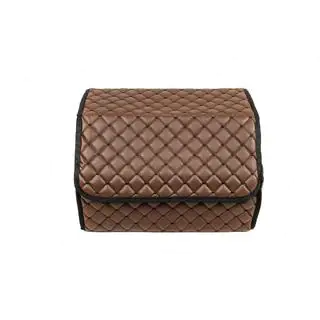 Borsa Organizer Bagagliaio ECO (50x30x30, Marrone) foto 3