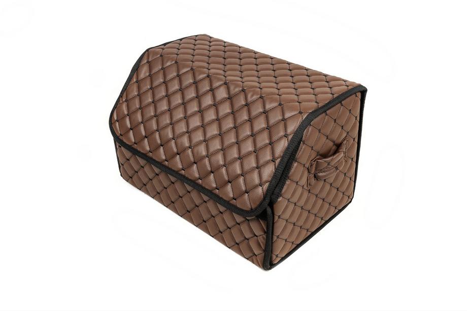 Borsa Organizer Bagagliaio ECO (50x30x30, Marrone) Foto 4