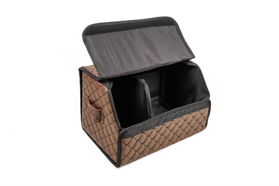 Borsa Organizer Bagagliaio ECO (50x30x30, Marrone) Foto 5