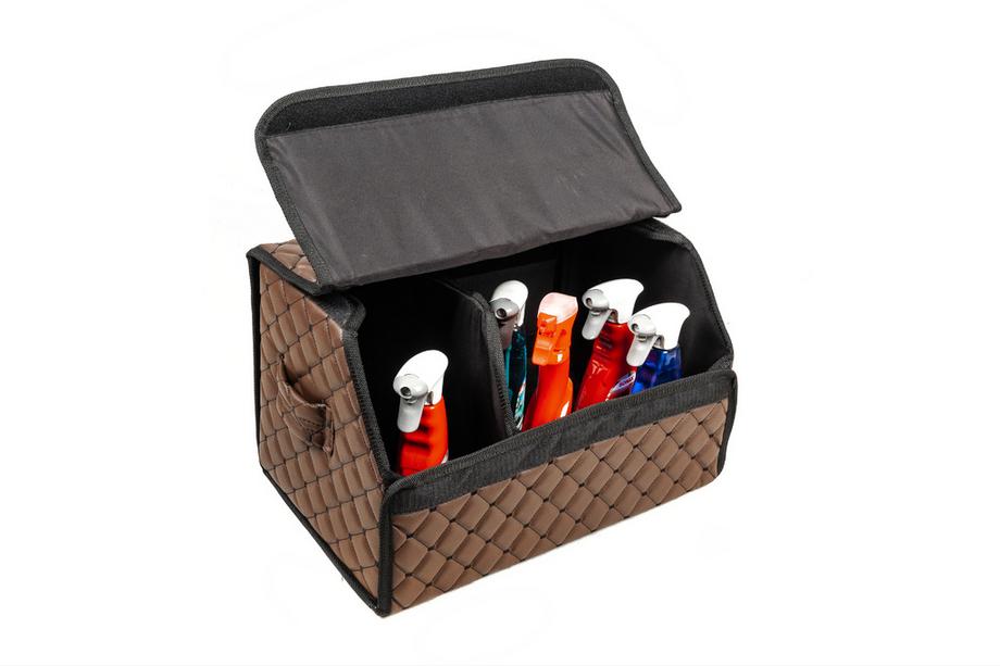 Borsa Organizer Bagagliaio ECO (50x30x30, Marrone) Foto 2