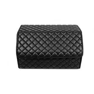 Borsa organizer bagagliaio ECO (50x30x30, Nera) foto 3