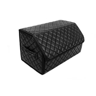 Borsa organizer bagagliaio ECO (50x30x30, Nera) foto 4