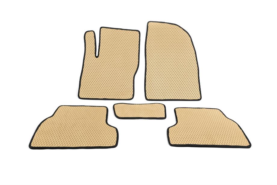 Ford Focus II 2005-2008 Tappetini EVA (Beige) Image