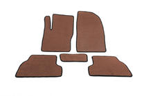 Ford Focus II 2005-2008 Tappetini EVA (rosso mattone) foto 1