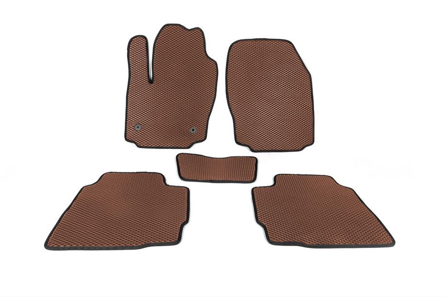 Ford Mondeo 2008-2014 Tappetini EVA (Marrone) Image