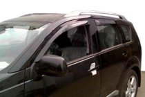 Peugeot 4007 2007-2013 Deflettori Finestrini (4 pz, HIC) foto 6