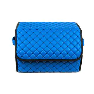 Borsa organizer bagagliaio ECO (50x30x30, blu) foto 3