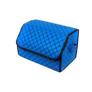 Borsa organizer bagagliaio ECO (50x30x30, blu) foto 4