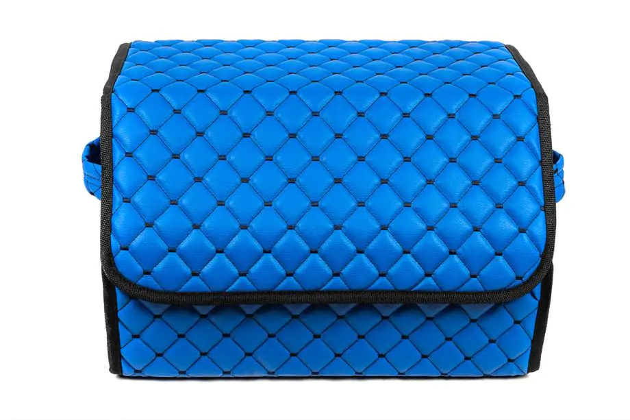 Borsa organizer bagagliaio ECO (50x30x30, blu) Foto 3