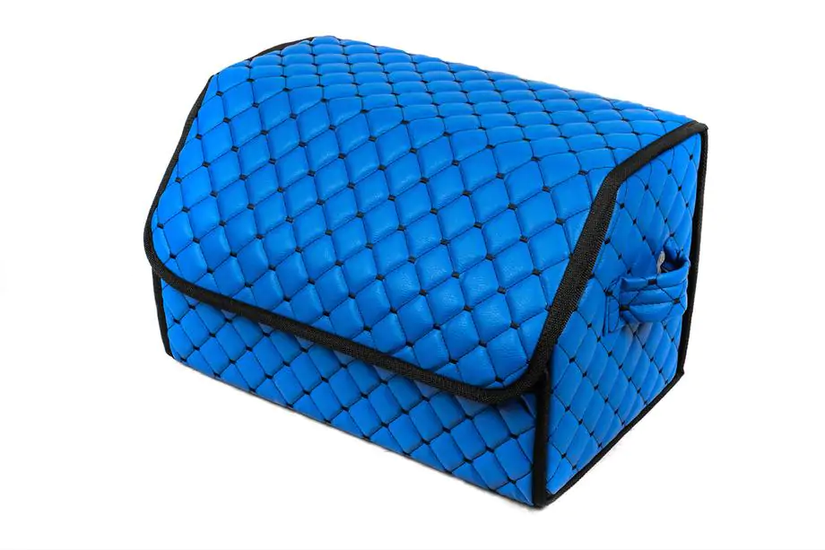 Borsa organizer bagagliaio ECO (50x30x30, blu) Foto 4