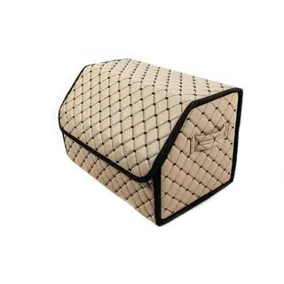 Borsa organizer bagagliaio ECO (50x30x30, beige) foto 1