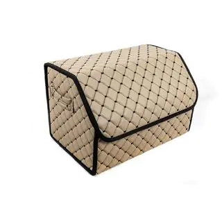 Borsa organizer bagagliaio ECO (50x30x30, beige) foto 4
