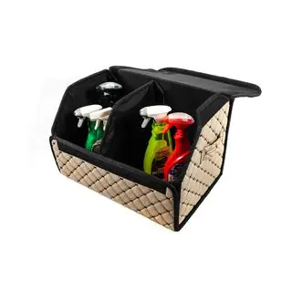 Borsa organizer bagagliaio ECO (50x30x30, beige) foto 2