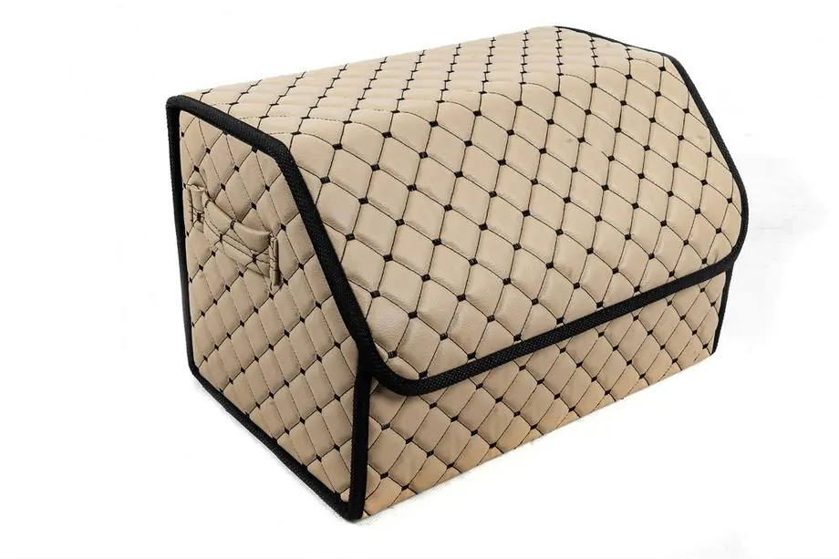 Borsa organizer bagagliaio ECO (50x30x30, beige) Foto 4
