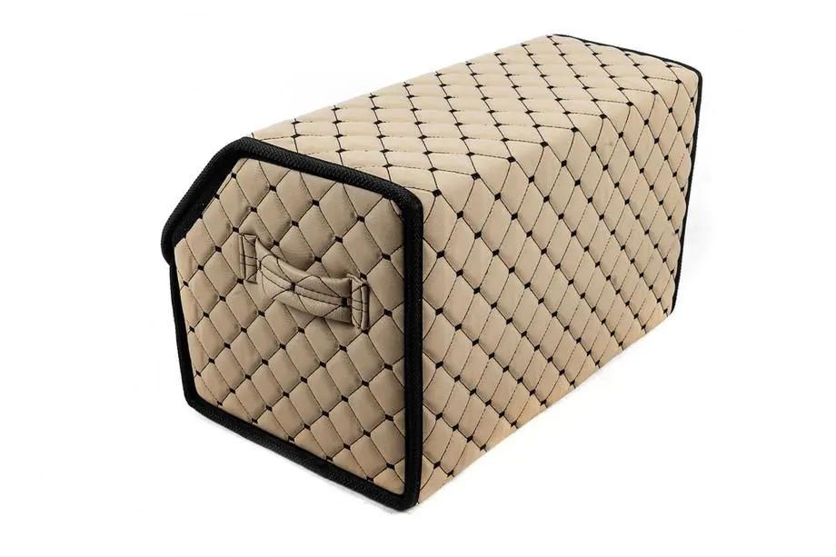 Borsa organizer bagagliaio ECO (50x30x30, beige) Foto 5